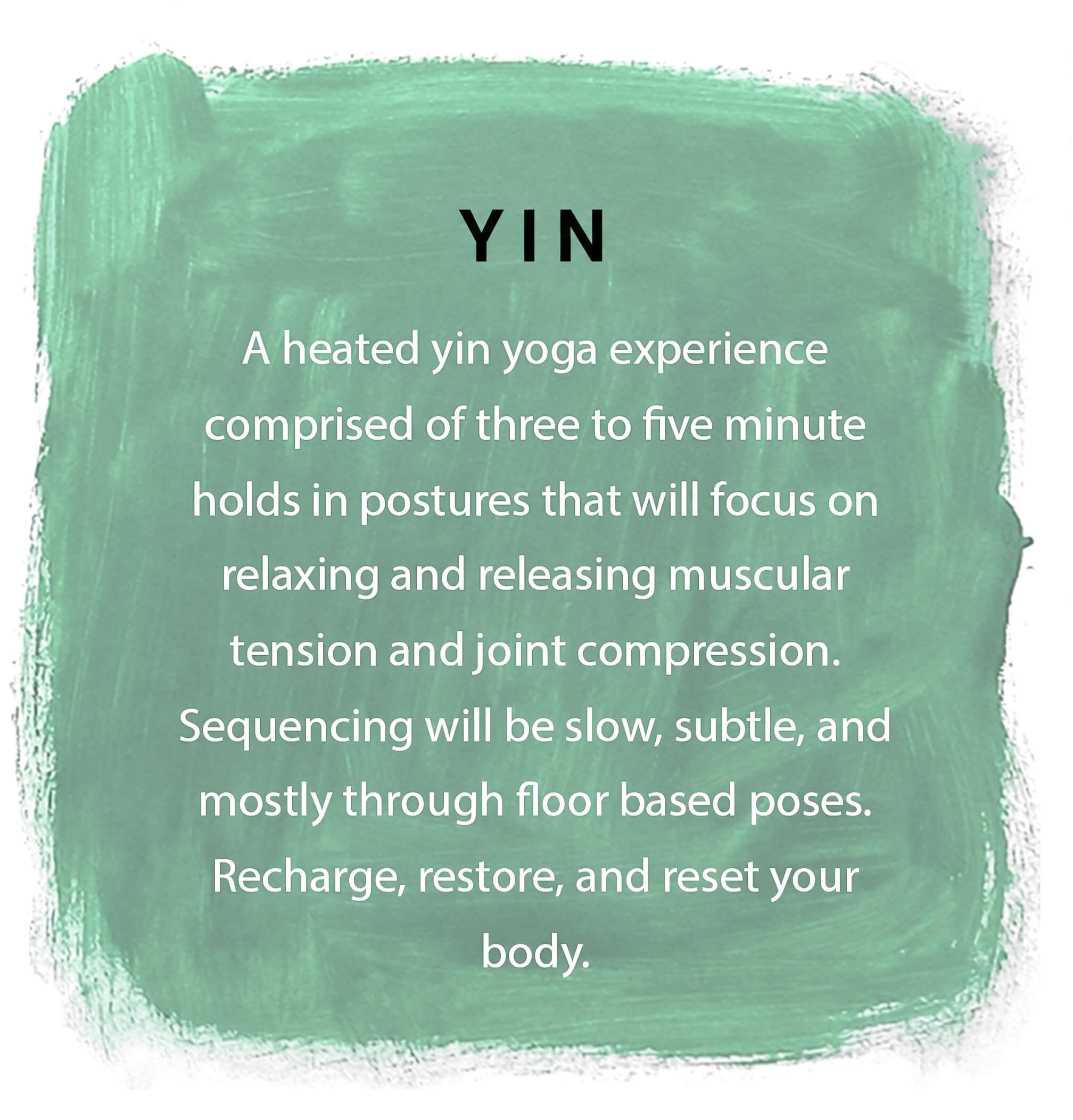 Yin Class Description